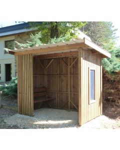 Abri Bus en Bois Bergerac