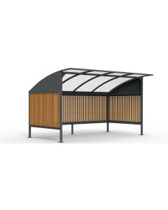 Abri Grand Lieu acier-bois