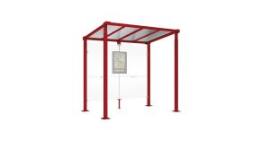 Abri bus Lunel 2,5 m