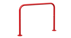 BARRIERE PROTECTION SIMPLE Ø 60 MM LG 1000 MM GALVA PEINT