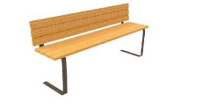 Banc banquette et chaise Dordogne