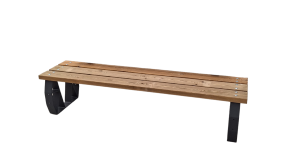 BANQUETTE LARGE MODULABLE AGEN PIN/ACIER