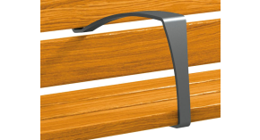 ACCOUDOIR CENTRAL POUR BANC MENTON