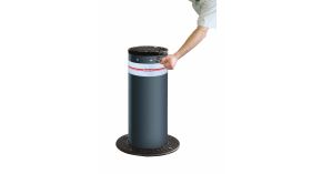 Borne escamotable semi automatique