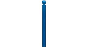 POTELET BIARRITZ GALVA TETE RIVETEE Ø 7,6 CM