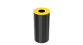 Poubelle intérieure de tri Merisier - 50 L 