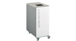 BORNE DE TRI ERABLE 75L CORPS BLANC