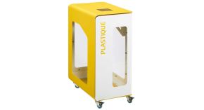 BORNE DE TRI ERABLE VIGIPIRATE 90L CORPS BLANC