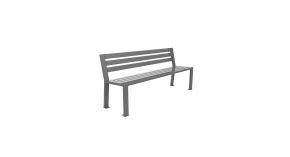 BANC MUNICH METAL TUBULAIRE