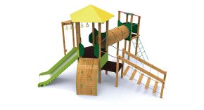 Aire de jeux Domaine des brigands - 5 à 12 ans
