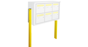 Option - Paire de pieds pour boites aux lettres Orgeval