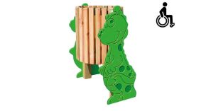 Poubelle extérieur pour enfants Névian Dragon - 50 L