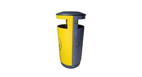 Poubelle de tri sélectif Smiley - 80 L