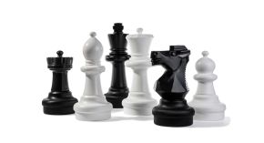 Pions pour jeux d'échecs géant - 36 pièces