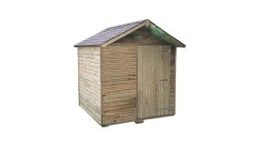 Abri en bois pour jardins familiaux Sarlat