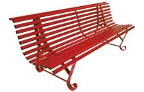 Banc et fauteuil Luneville