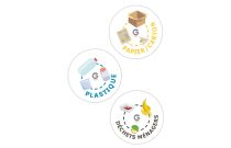 3 stickers tri sélectif