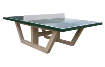 Ping pong table beton peinture