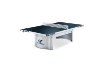 Ping pong table outdoor bleu