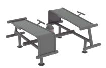 Urbagym fitness extérieur double banc abdominaux