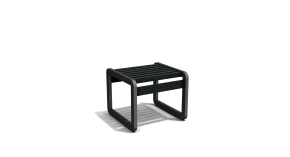 Tabouret extérieur en plastique recyclé - 49 cm
