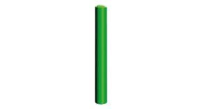 POTELET GROIX EP 3 MM Ø 7,6 CM HT 130 CM