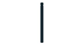 Potelet acier anti-corrosion Mérignac – Ø 76 ou 90 mm