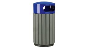 Poubelle de tri sélectif Shangaï - Recyclé et recyclable - 60 L