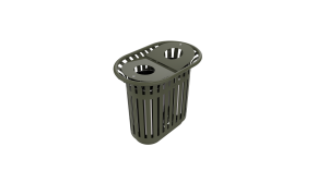 CORBEILLE JAKARTA TRI SELECTIF 2 X 40 L AVEC COUVERCLE