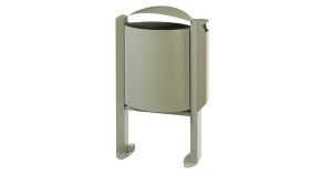 Poubelle sur pieds 40 L Nairobi - Cendrier