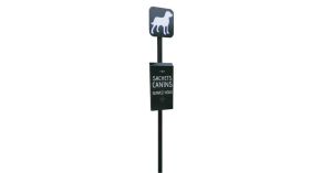 Borne de propreté canine avec distributeur - Capacité 300 sacs