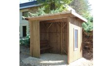 Abri Bus en Bois Bergerac