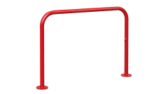BARRIERE PROTECTION SIMPLE Ø 60 MM LG 1000 MM GALVA PEINT