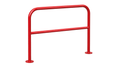 BARRIERE PROTECTION RENFORCEE Ø 60 MM  LG 1000 MM GALVA PEINT