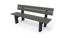 Banc et banquette en plastique recyclé Tolède
