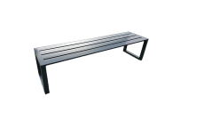 BANC ET BANQUETTE MIAMI ACIER