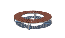 BANQUETTE RONDE VINTIMILLE