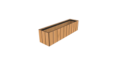 JARDINIERE COMPACT GARDENIA RECTANGLE