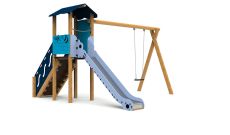 Aire de jeux Robin des bois - 2 à 12 ans