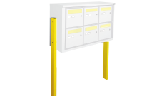 Option - Paire de pieds pour boites aux lettres Orgeval