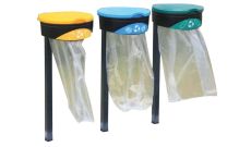 Poteau pour porte sac Orbis - À sceller