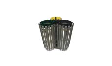 Entourage grille galva pour porte sac Beaune