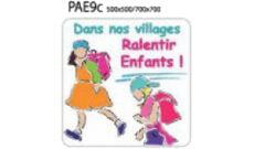 Panneau type école