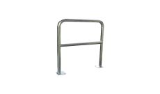 BARRIERE PROTECTION DROITE Ø 76 MM GALVA