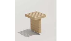 TABLE LORIENT EN BOIS NON TRAITE