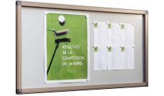 Vitrine Porphyre battante