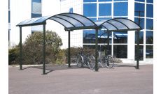 Abri modulaire aluminium peint