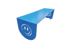Banquette et tabouret Australia - Smiley 