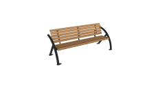 BANC LIMA ACIER/COMPACT