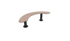 BANQUETTE COMPACT PLEIN SERPENTINE SAN FRANSCISO 